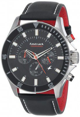 Fastrack His and Her Analog Black Dial Mens Watch -NL3072SL02 / NL3072SL02/NP3072SL02
