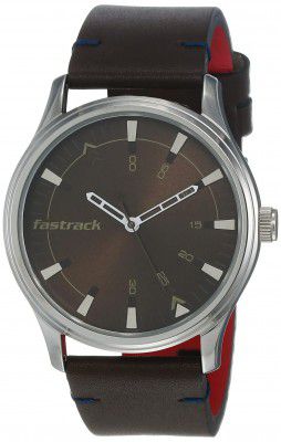 Fastrack I Love Me Valentine Special Analog Brown Dial Mens Watch-NN3236SL03/NP3236SL03
