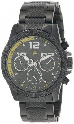 Fastrack Loopholes Analog Black Dial Mens Watch-NL3169NM01/NP3169NM01