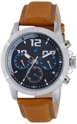 Fastrack Loopholes Analog Black Dial Mens Watch-NL3169SL01