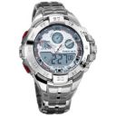 Fastrack Mean Machines Analog-Digital White Dial Mens Watch-NN38054PM01...