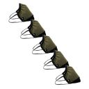 Fastrack Mens Fabric Face Mask (Pack of 5)...