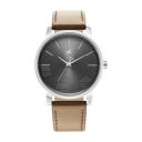 Fastrack Mens Stunners Quartz Analog Grey Dial Leather Strap Watch for Guys-NR3291SL01...