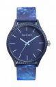 Fastrack Mens Tie & Dye Quartz Analog Blue Dial Silicone Strap Watch for Guys-NS38061PP09...