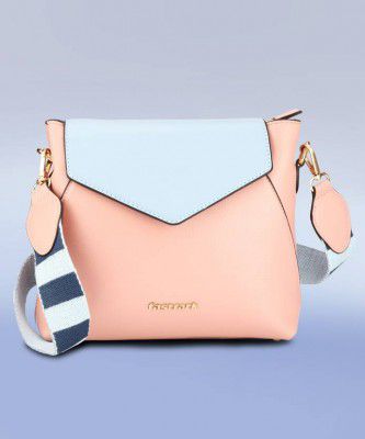 Fastrack  Pink Women Sling Bag - Medium Sling Bag