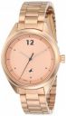Fastrack Quartz Analog Rose Gold Dial Stainless Steel Strap Watch for Girls-NS6215WM01...