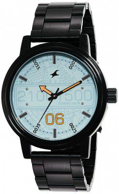 Fastrack Road Trip Analog Grey Dial Mens Watch-NN3199NM02/NP3199NM02