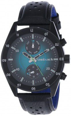 Fastrack Space Analog Blue Dial Mens Watch-NN3201NL01/NP3201NL01
