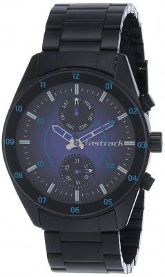Fastrack Space Analog Purple Dial Mens Watch-NN3201NM01/NP3201NM01