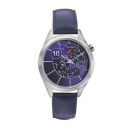 Fastrack Space Rover Quartz Analog Purple Dial Leather Strap Watch for Girls-6193SL01...