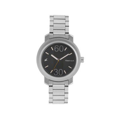 Fastrack Straight Lines Analog White Dial Mens Watch-NN3222SM02/NP3222SM02