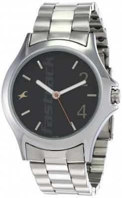 Fastrack Straight Lines Analog White Dial Mens Watch-NN3220SM02/NP3220SM02