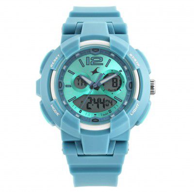 Fastrack Streetline Analog-Digital Blue Dial Women's Watch-68016PP04/NP68016PP04