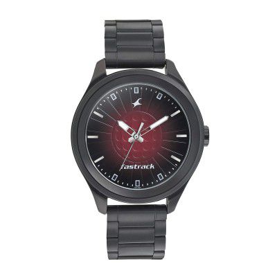 Fastrack Sunburn Analog Black Dial Mens Watch-NN3234NM01/NP3234NM01