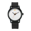 Fastrack Tees Mens Quartz Analog White Dial Silicone Strap Watch for Guys-38062PP12W...