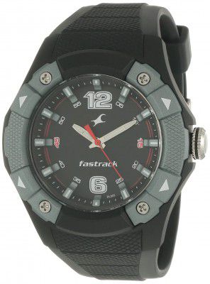 Fastrack Trendies Analog Black Dial Mens Watch-38057PP02/NP38057PP02