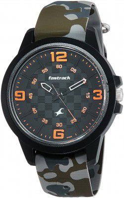 Fastrack Trendies Analog Black Dial Mens Watch-NL38048PP01