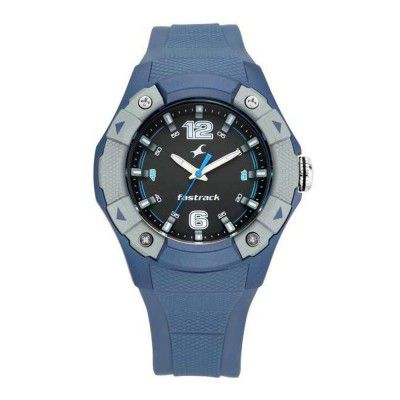 Fastrack Trendies Analog Black Dial Mens Watch-38057PP01/NP38057PP01