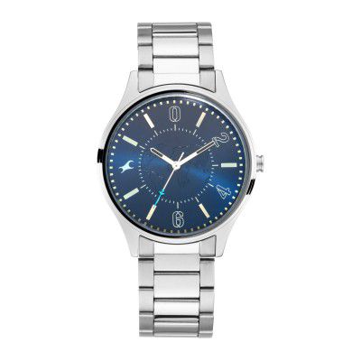 Fastrack Tripster Analog Blue Dial Mens Watch-NN3237SM01/NP3237SM01