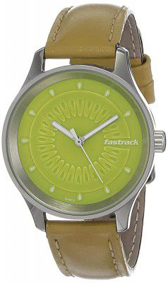 Fastrack Tropical Fruits Analog Green Dial Womens Watch-6203SL01 / 6203SL01