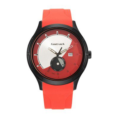 Fastrack Urban Bounce Analog Multicolor Dial Mens Watch-3268NP01