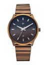 Fastrack Vyb Arcane with Quartz Analog Black+Coffee Dial Coffee Brown Stainless Steel Strap Watch for Men - FV30047QM01W...