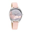 Fastrack Vyb Spotlight White Dial Leather Strap Watch for Women...