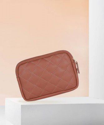 Fastrack  Women Casual Tan Fabric Wallet  (1 Card Slot)