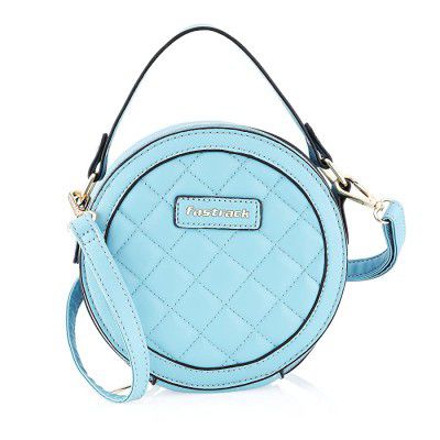 Fastrack Womens Blue Circular Sling Bag
