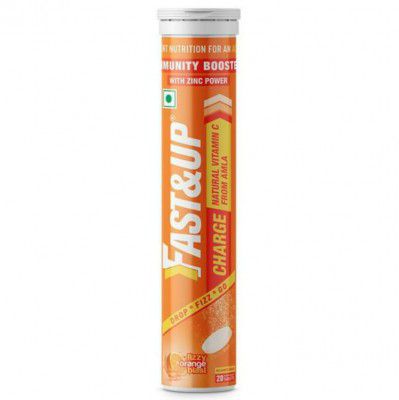 Fast&Up Charge Orange Flavour 20 Tablets
