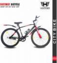 Fastway Bicycle HOPPER JETPRO 26T BLACK, WITH 90% ASSEMBLED 26 T Road Cycle  (Single Speed, Black)...