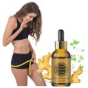 Fat Loss Oil, Belly Natural Drainage Ginger Oil Essential Relax Massage Oil, Belly and Waist Stay Perfect Shape [ 30ml ]...