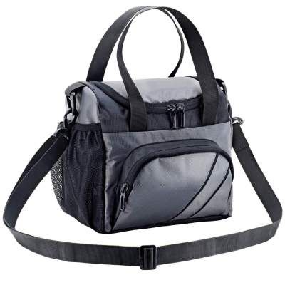 FATMUG Lunch Bags, Insulated Tiffin Bag for Kids - Stylish with Zip - Grey