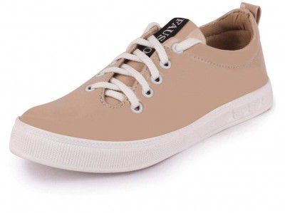 FAUSTO Womens Patent Sneakers Casual Shoes