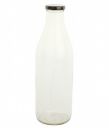 FAVOLA BTL0233 Milk, Water and Juice Glass Bottle with Air Tight Black Cap - 180ml...