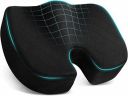 FAZISTA Memory Foam Coccyx Seat Cushion Pillow for Office Chair Tailbone, Sciatica, Lower Back Pain Relief...