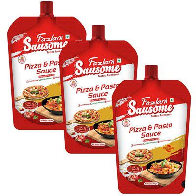 Fazlani Sausome Pasta and Pizza Sauce (Pack of 3, 300G Each)