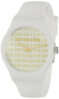 FCUK Analog Dial Unisex-Adults Watch