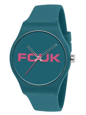 FCUK Analog Green Dial Men's Watch-FC179GR.1