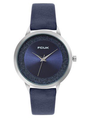 FCUK Navy Blue Dial Analog Watch for Women - FK00025D
