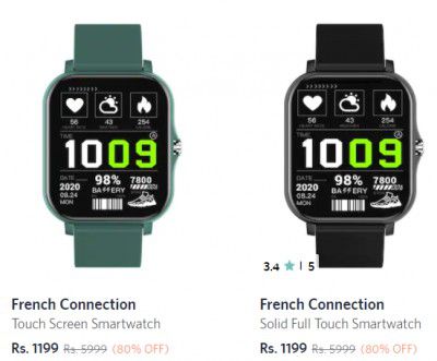 FCUK Smart Watch @ 80% Discount