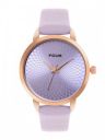 FCUK Women Embellished Dial & Leather Straps Analogue Watch FK00023F...