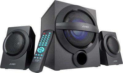 F&D A140X 2.1 Channel Multimedia Speaker (Black) | Wireless Bluetooth Speakers