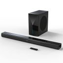 F&D HT-388D 240W 2.1 Channel Dolby Digital Plus Sound Bluetooth Soundbar with Wireless Subwoofer & Remote Home Theatre, Powerful Bass, Bright LED Display, HDMI (ARC), Optical, USB...