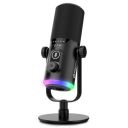 FDUCE USB/XLR Gaming Microphone with Desktop Stand,Vocal Dynamic Microphone for Gaming Podcasting Streaming Studio,with RGB Lighting,Mute Button,Gain Knob,Headphone Jack (D30)...