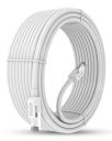 FEDUS Cat6 Ethernet Cable, 1 Meter High Speed 550Mhz 10 Gigabit Speed Utp Lan Cable, Network Cable Internet Cable Rj45 Cable Lan Wire, 6 Wires For Laptop, Pc, Television, Router, Modem - White...