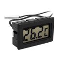 FEDUS Digital Thermometer with LCD for Fridges Freezers, Black/White...