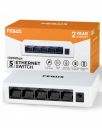 FEDUS Ethernet Switch, Gigabit 1000Mbps 5 Port Gigabit Ethernet Splitter...