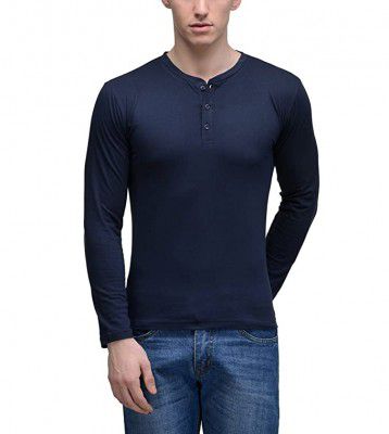Feed Up Mens Solid Regular Fit T-Shirt