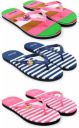 Feens for Women Combo of 3 Flip Flop / Slippers...